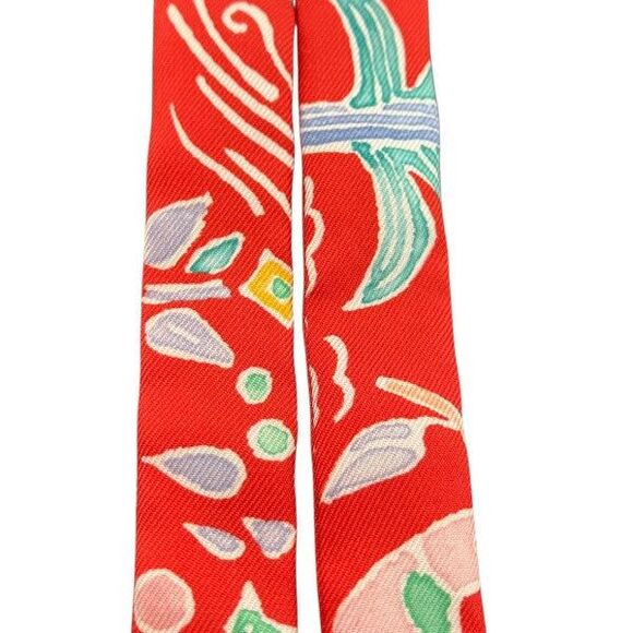 Hermes Twilly Doll Isola Di Primavera Silk Scarf